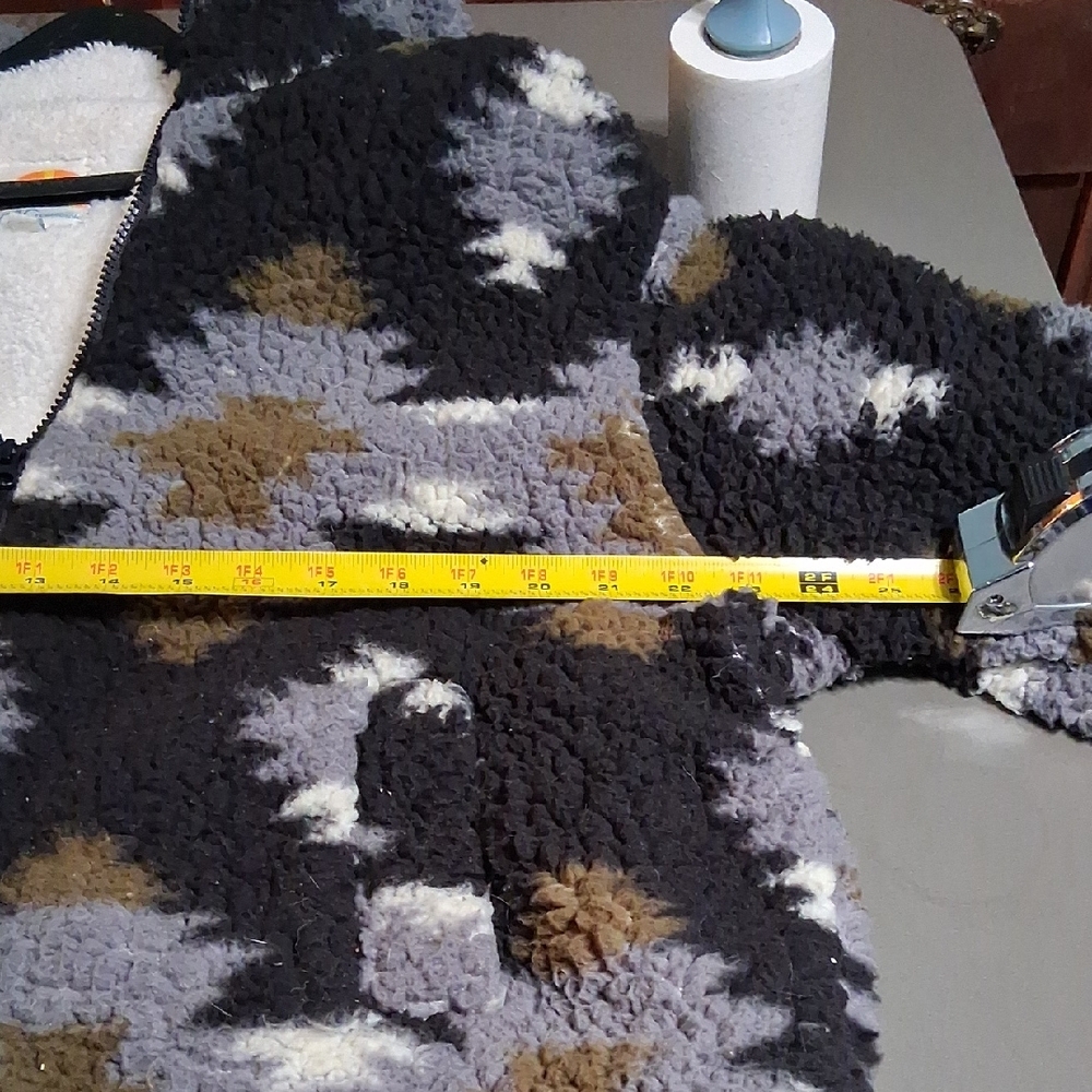 C&C California Multicolor Patterned Teddy Jacket - Picture 4 of 8
